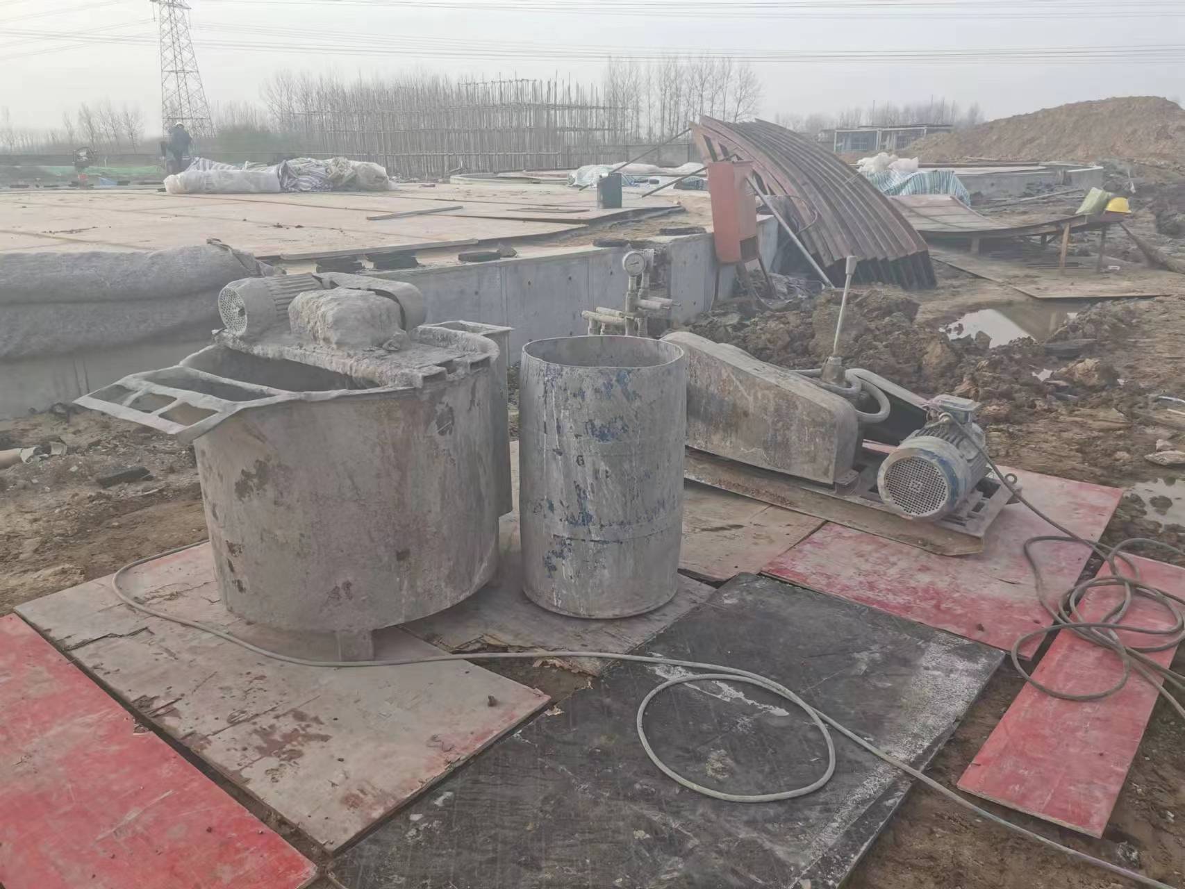 麻洋镇顶管注浆