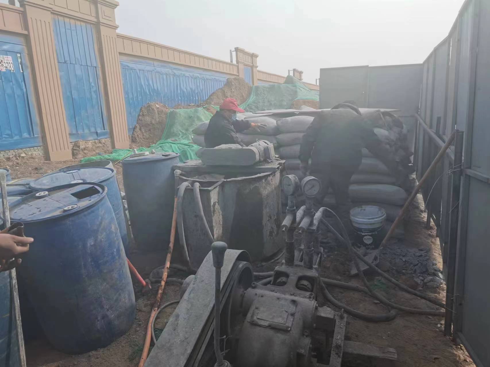 麻洋镇房屋下沉注浆